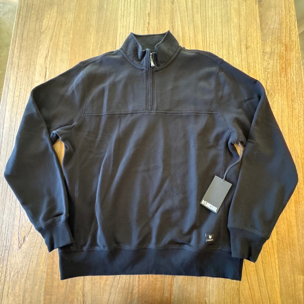 Linksoul Ojai Lux Terry Quarter Zip Sweatshirt - Size L